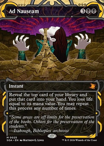 Magic: The Gathering - Secrets of Strixhaven Mystical Archive - Ad Nauseam (25)
