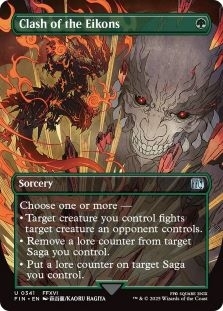 Magic the Gathering - Final Fantasy - Clash of the Eikons (Borderless)