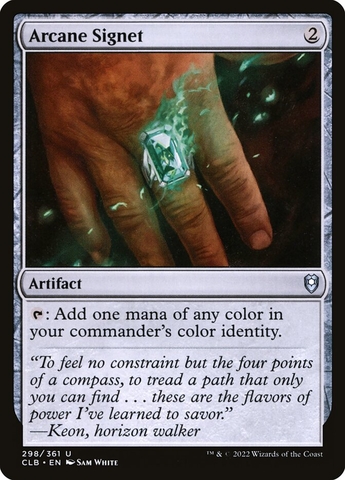 Magic the Gathering - Commander Legends: Battle for Baldur's Gate  - Arcane Signet