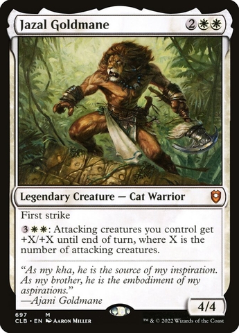 Magic the Gathering - Commander Legends: Battle for Baldur's Gate - Jazal Goldmane