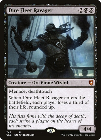 Magic the Gathering  - Commander Legends: Battle for Baldur's Gate - Dire Fleet Ravager