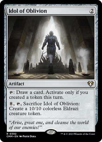 Magic the Gathering  - Commander Masters - Idol of Oblivion