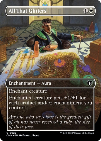 Magic the Gathering - Commander Masters - All That Glitters (Borderless)