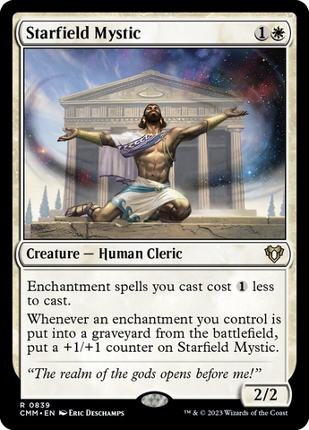 Magic the Gathering - Commander Masters  - Starfield Mystic