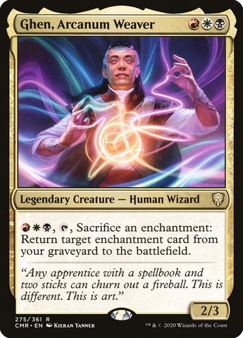Magic the Gathering - Commander Legends - Ghen, Arcanum Weaver