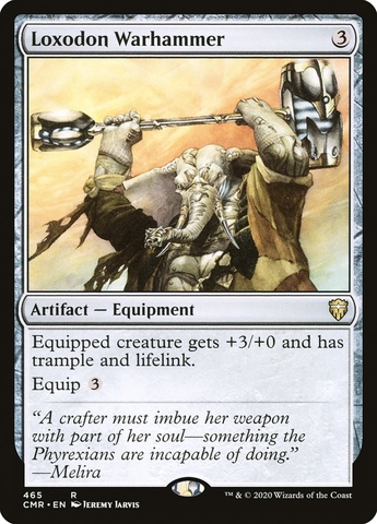 Magic the Gathering - Commander Legends - Loxodon Warhammer