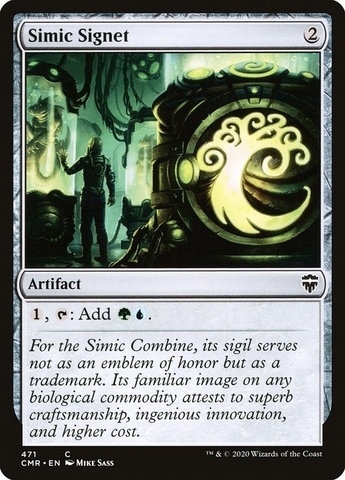 Magic the Gathering - Commander Legends - Simic Signet