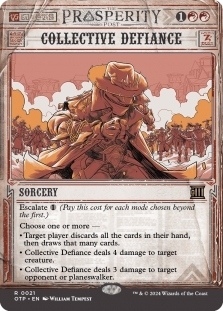 Magic the Gathering - Outlaws of Thunder Junction Breaking News - Collective Defiance