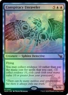 Magic the Gathering - Murders at Karlov Manor - Conspiracy Unraveler FOIL
