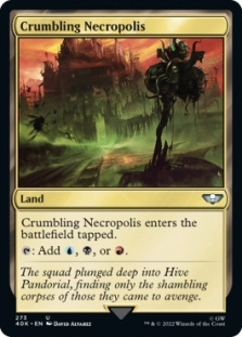 Magic the Gathering - Universes Beyond: Warhammer 40,000 - Crumbling Necropolis