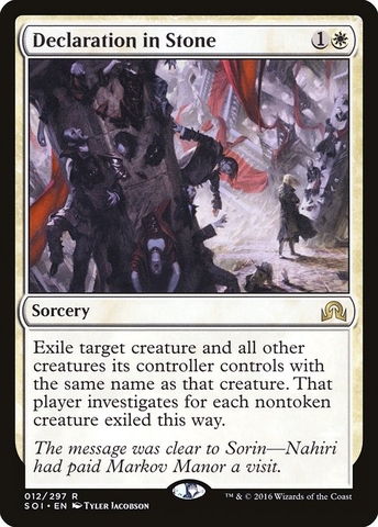 Magic: The Gathering - Shadows over Innistrad - Declaration in Stone (12)