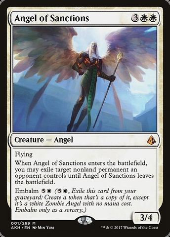 Magic: The Gathering - Amonkhet - Angel of Sanctions (1) Foil