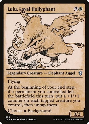 Magic: The Gathering - Commander Legends: Battle for Baldur's Gate - Lulu, Loyal Hollyphant (379) Foil