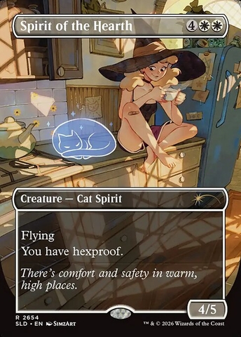 [Pre-Order] Magic the Gathering - Secret Lair: Cats Are the Best Superdrop - Witch's Familiar