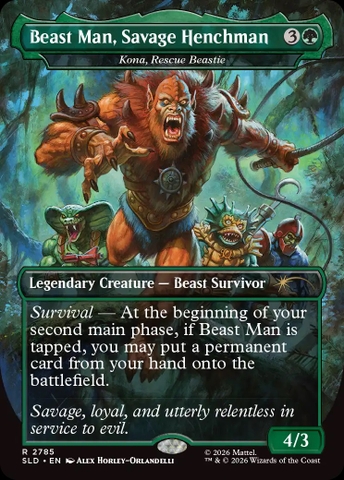 [Pre-Order] Magic the Gathering - Secret Lair x Masters of the Universe™: Allies and Enemies of Eternia