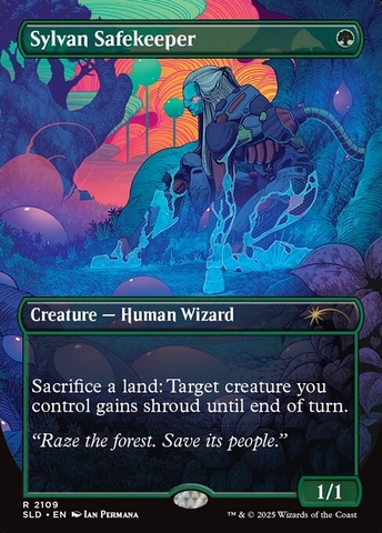 Magic: The Gathering - Secret Lair Drop - Sylvan Safekeeper (2109) Foil