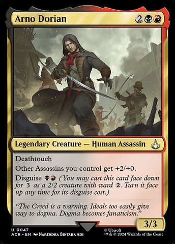 Magic: The Gathering - Assassin's Creed - Arno Dorian (47)