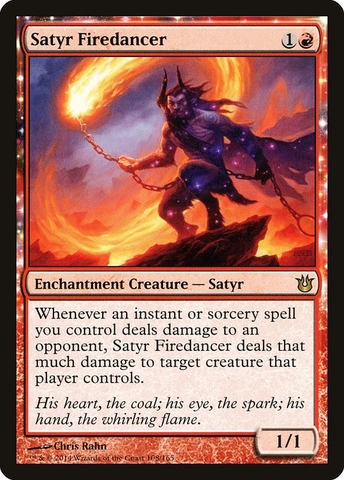 Magic: The Gathering - Born of the Gods - Satyr Firedancer (108)