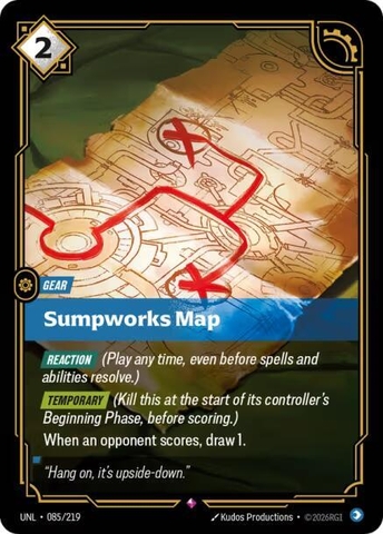 Riftbound TCG - Unleashed - Sumpworks Map (085/219) Foil