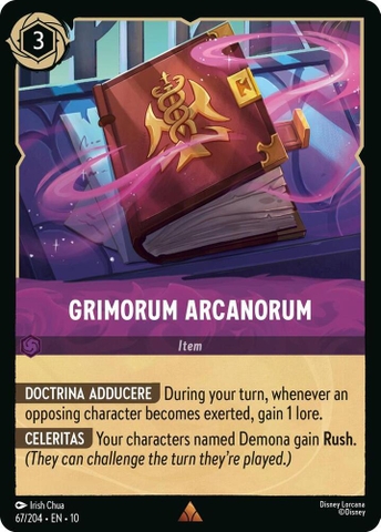 Disney Lorcana ~Whispers in the Well~ Grimorum Arcanorum (67/204)