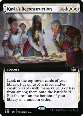 Magic: The Gathering - The Brothers' War - Kayla's Reconstruction (303) Foil