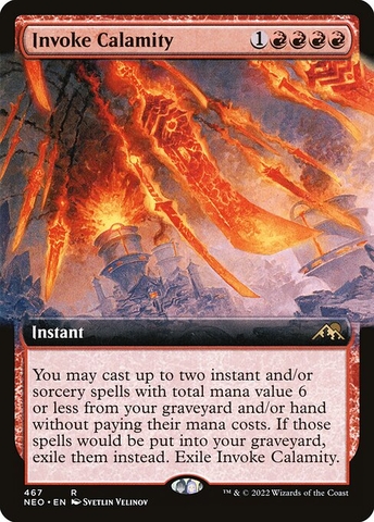 Magic: The Gathering - Kamigawa: Neon Dynasty - Invoke Calamity (467)