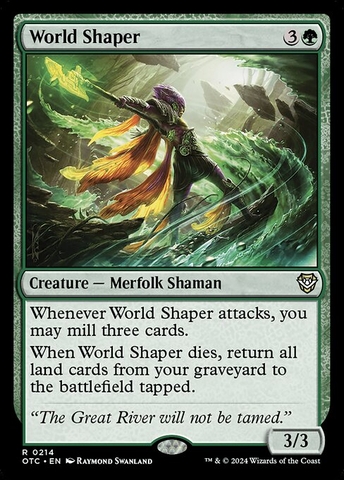 Magic: The Gathering - Outlaws of Thunder Junction Commander - World Shaper (214)