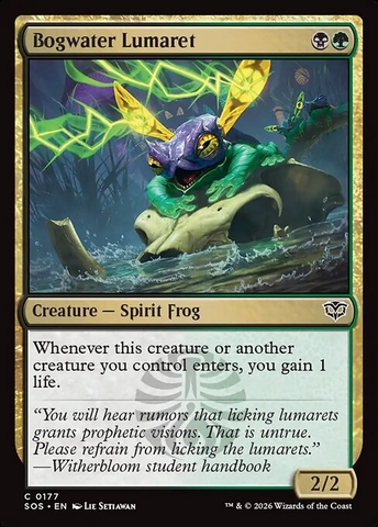 Magic: The Gathering - Secrets of Strixhaven - Bogwater Lumaret (177) Foil