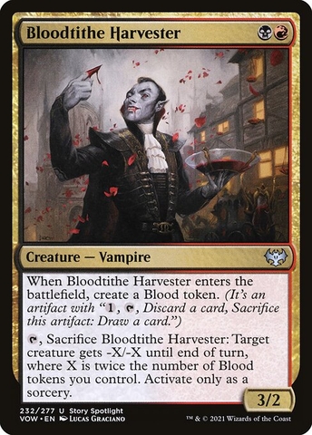 Magic: The Gathering - Innistrad: Crimson Vow - Bloodtithe Harvester (232)