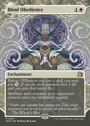 Magic: The Gathering - Wilds of Eldraine: Enchanting Tales - Blind Obedience (1)
