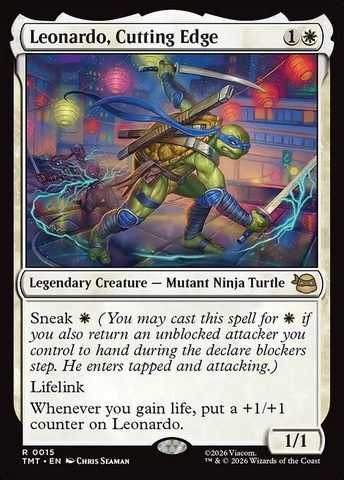 Magic: The Gathering - Teenage Mutant Ninja Turtles - Leonardo, Cutting Edge (15)