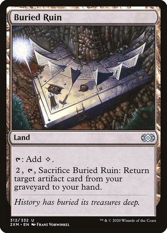 Magic: The Gathering - Double Masters - Buried Ruin (312)