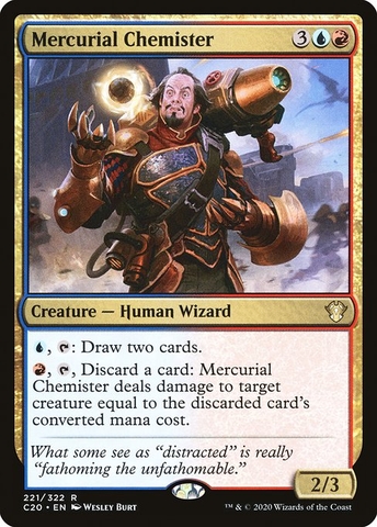 Magic: The Gathering - Commander 2020 - Mercurial Chemister (221)