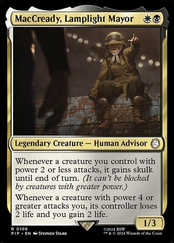 Magic: The Gathering - Fallout - MacCready, Lamplight Mayor (108)