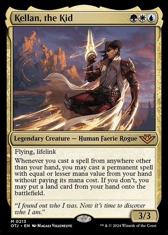Magic: The Gathering - Outlaws of Thunder Junction - Kellan, the Kid (213)