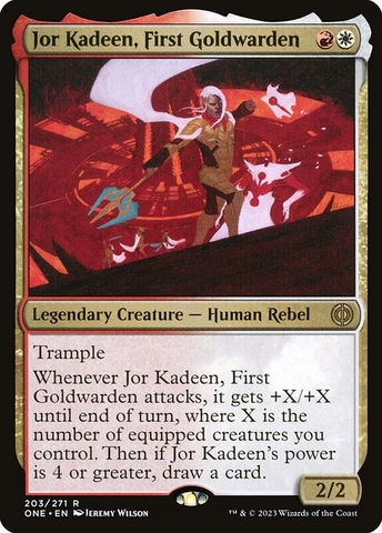 Magic: The Gathering - Phyrexia: All Will Be One - Jor Kadeen, First Goldwarden (203)
