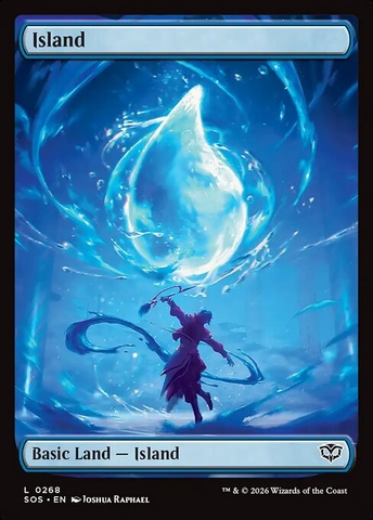 Magic: The Gathering - Secrets of Strixhaven - Island (268) Foil
