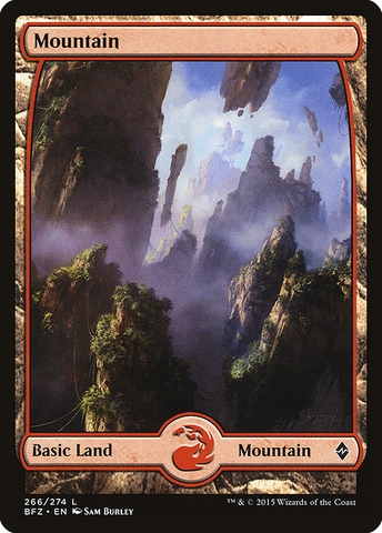 Magic: The Gathering - Battle for Zendikar - Mountain (266)