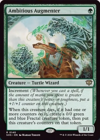 Magic: The Gathering - Secrets of Strixhaven - Ambitious Augmenter (140) Foil