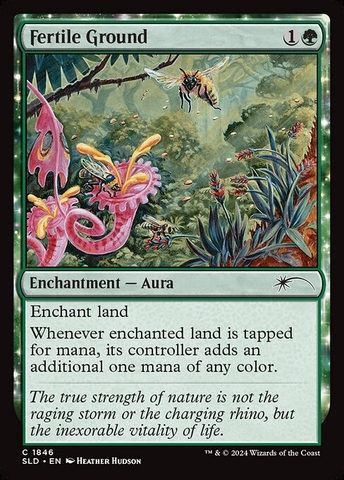Magic: The Gathering - Secret Lair Drop - Fertile Ground (1846)