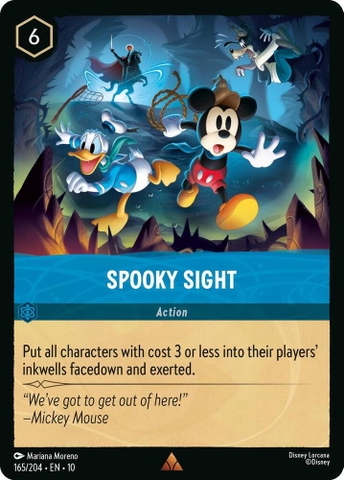 Disney Lorcana ~Whispers in the Well~ Spooky Sight (165/204)