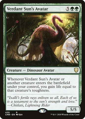 Magic: The Gathering - Commander Legends - Verdant Sun's Avatar (439)