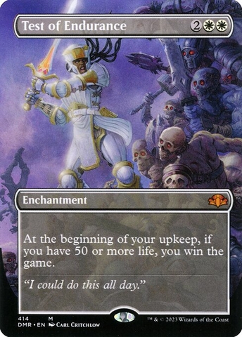 Magic: The Gathering - Dominaria Remastered - Test of Endurance (414)