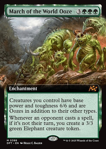 Magic: The Gathering - Aetherdrift - March of the World Ooze (388)