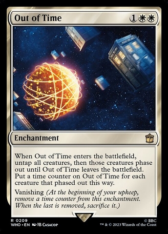 Magic: The Gathering - Doctor Who - Out of Time (209)