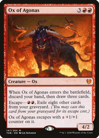 Magic: The Gathering - Theros Beyond Death - Ox of Agonas (147)