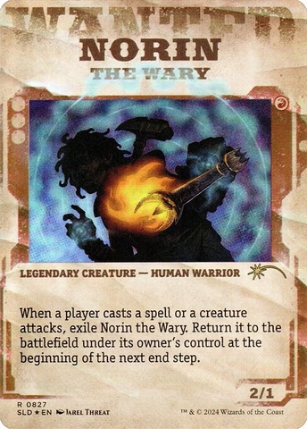 Magic: The Gathering - Secret Lair Drop - Norin the Wary (827) Foil