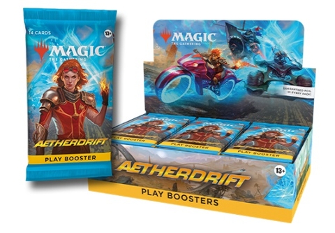 Magic: The Gathering - Aetherdrift - Play Booster Box (30 pack + 2 card Foil Box Topper)