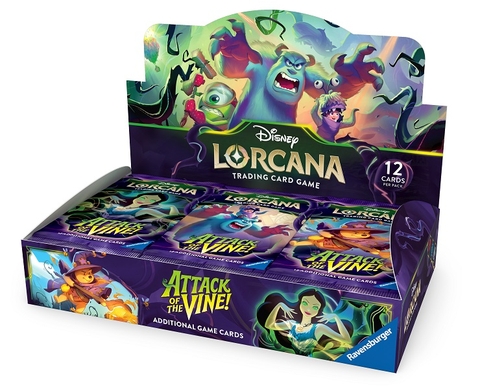 [Pre-Order] Disney Lorcana - Attack of the Vine! - Booster Box