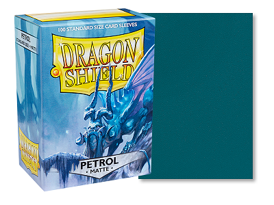 Bọc bài Dragon Shield Sleeve - Matte Standard Size 100 - Petrol